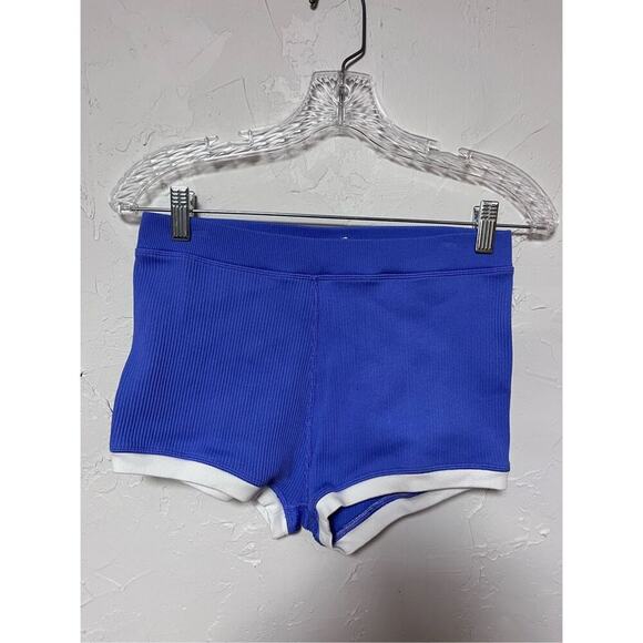 aerie Pants - Aerie Offline Blue/White Short‎ Shorts
